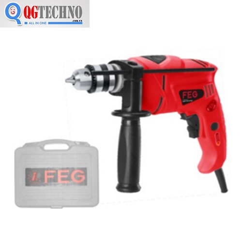 13mm Máy khoan búa có hộp nhựa 810W FEG EG-518M