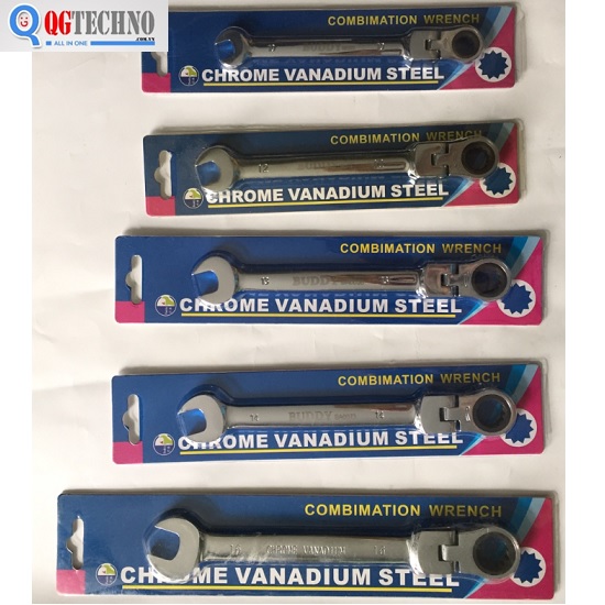 10mm Cờ lê vòng miệng tự động lắc léo BA0070, BUDDY
