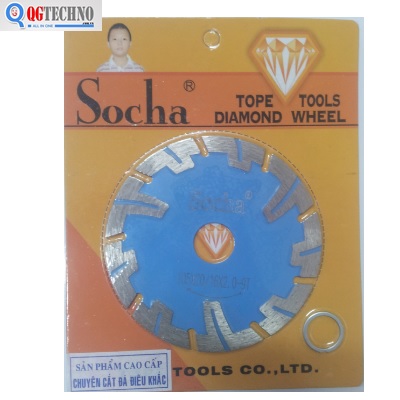 Đá cắt gạch và hoa cương khô cao cấp 105mm SOCHA