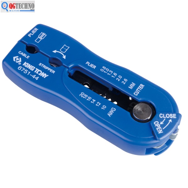 Kìm tuốt dây đa năng Kingtony 6751-44