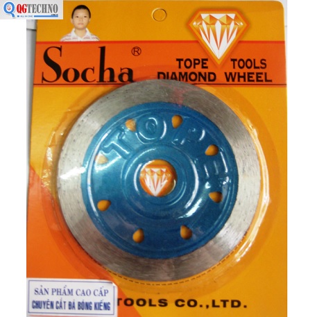 Lưỡi cắt ướt cao cấp xanh dương 114mm SOCHA