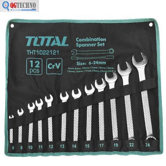 Bộ cờ lê vòng miệng 12 món THT1022121 Total
