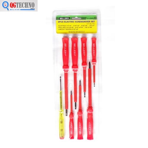 Bộ tua vít điện 8 cây SELLERY 11-260