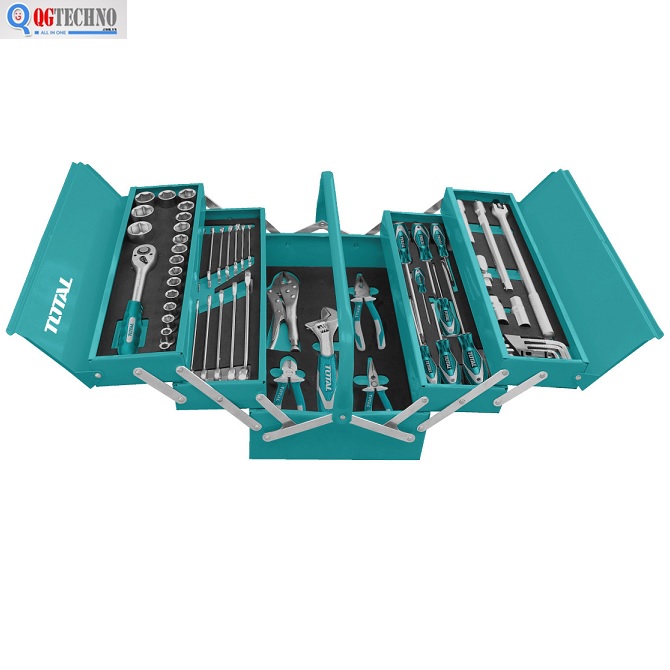 Bộ đồ nghề cầm tay 59 chi tiết Total THTCS12591