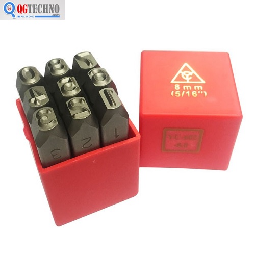 6mm Bộ đóng số 9 chi tiết Top YC-602-6.0