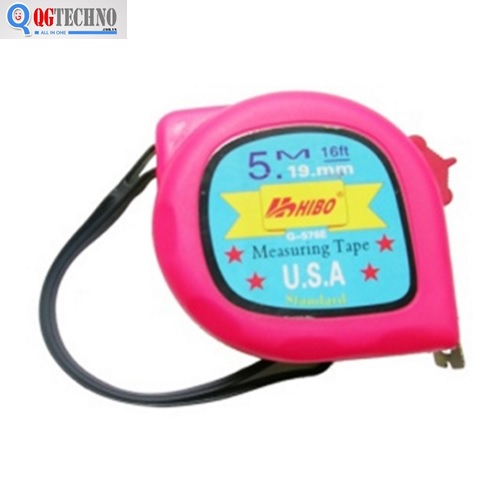 5m Thước cuốn thép hồng 70G LUXTOP