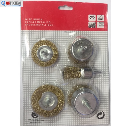 6mm Bộ chổi cước đánh rỉ 5 chi tiết