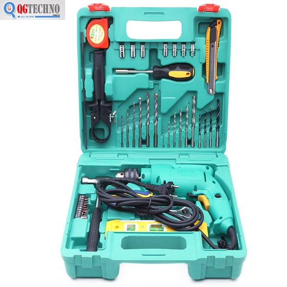 Bộ vali máy khoan 50 chi tiết 500W DCA AZJ04-13