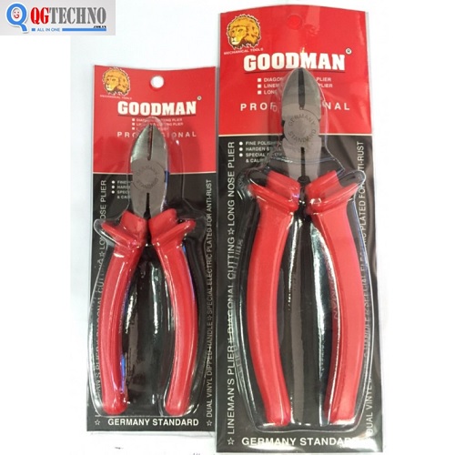 Kìm cắt cán đỏ 5-1/2" Goodman
