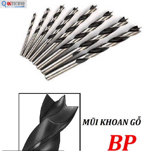 Mũi Khoan Gỗ 12x200mm SENKA SK-12200BP