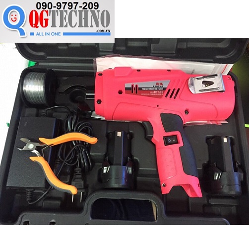 Máy Cột Kẽm Dùng Pin BENTUO Hộp Nhựa
