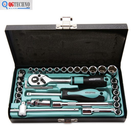 1/4" Bộ tuýp 33 chi tiết WHIRLPOWER 1612-0633