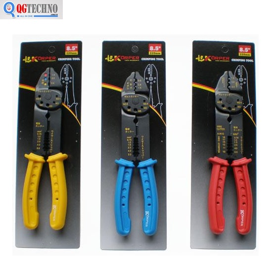 225mm Kìm bấm đầu cốt KÖRPER JD-08541C