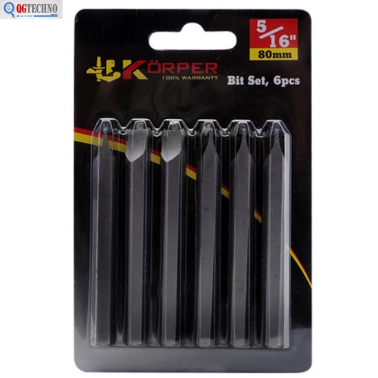 Mũi vít đóng đầu dẹp Körper KP-961-IMPACT10 SL3 x 80mm