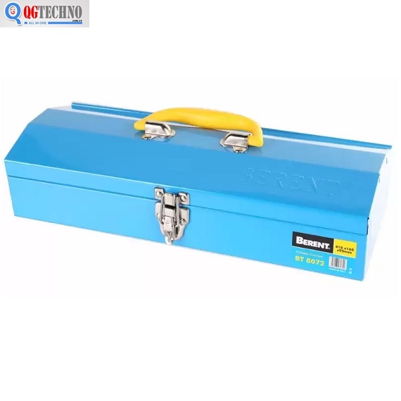Thùng đồ nghề sắt dài 410x160x95mm Berent BT8072