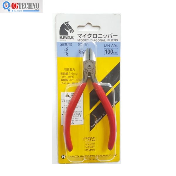 100mm Kìm cắt chuyên dùng Keiba MN-A04