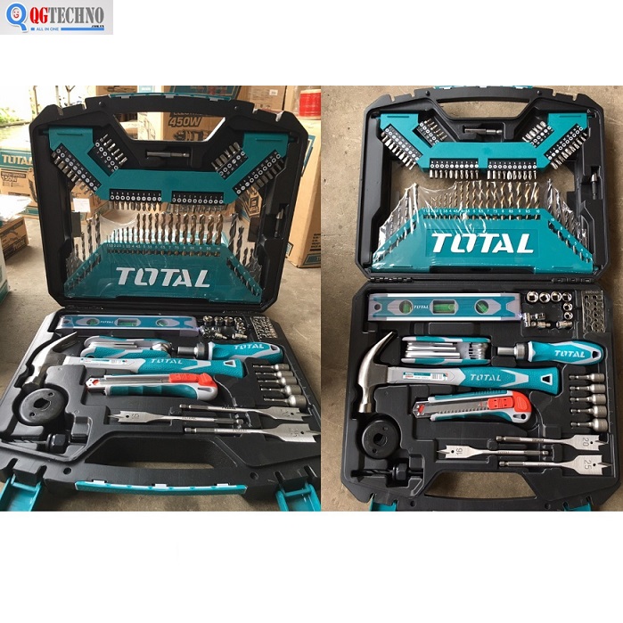 BỘ DỤNG CỤ 120 MÓN TOTAL THKTAC01120