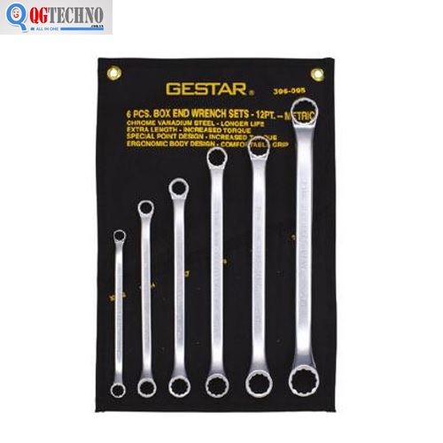10-26mm Bộ cờ lê hai đầu vòng 6 cái GESTAR 396-095