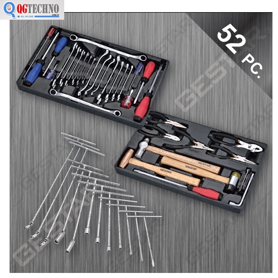 Bộ dụng cụ 52 chi tiết Gestar 999-000
