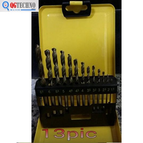 Bộ mũi khoan sắt trắng 13 chi tiết Dannio