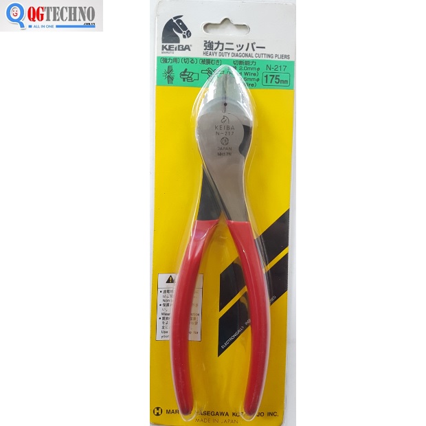 175mm Kìm cắt chuyên dùng Keiba N-217