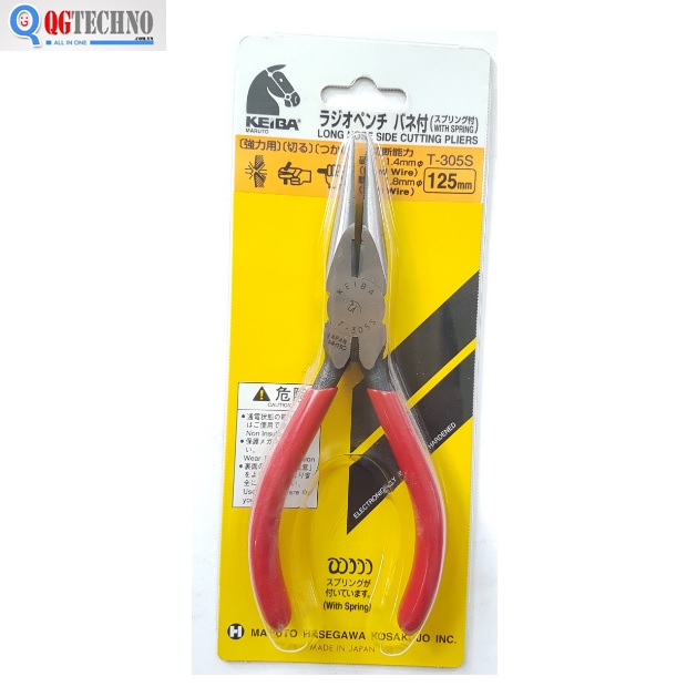 125mm Kìm mũi nhọn Keiba T-305S