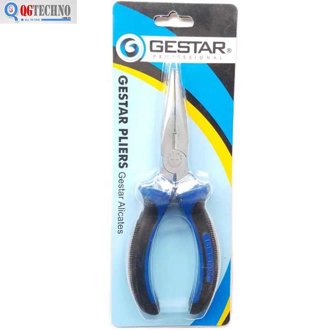7-1/2" Kìm nhọn cán xanh đen mũi thẳng Gestar 995-118