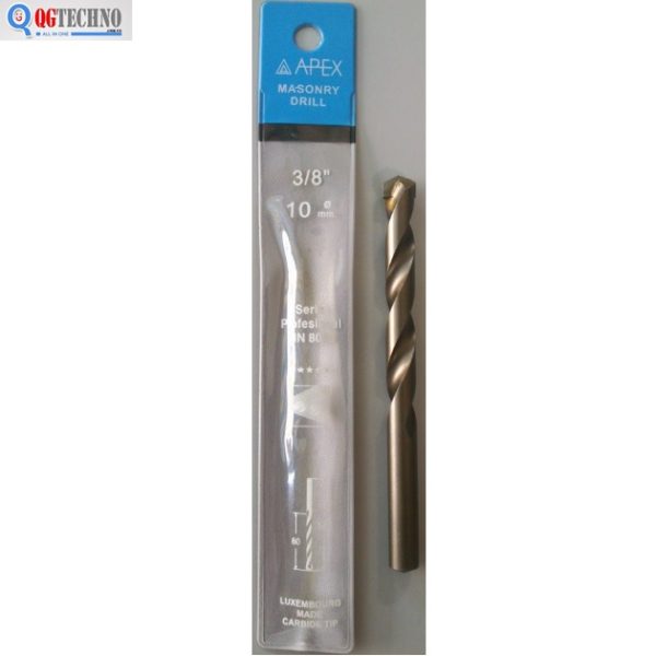 10mm Mũi khoan bê tông đầu tròn APEX MD1S8010
