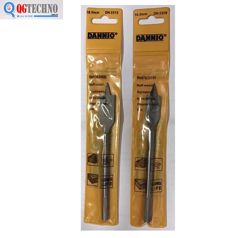 Mũi khoét gỗ dẹp DANNIO phi 6mm