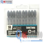 Mũi siết vít 2 đầu bake SURETORQ 0673-0302TS PH2x65mm