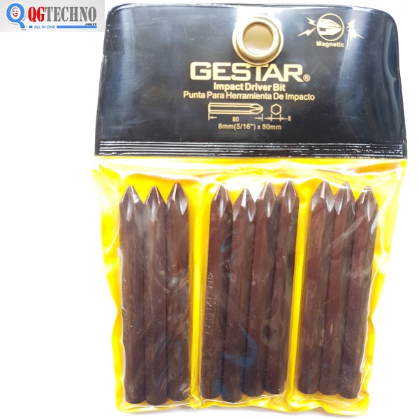Mũi vít đóng dài bake PH2X80mm Gestar 448-802S
