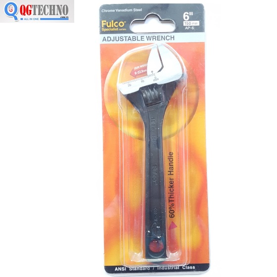 6" Mỏ lết xi đen FULCO AP-6