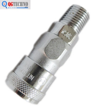 Đầu nối nhanh ống hơi khí nén bằng thép Dannio 20SM