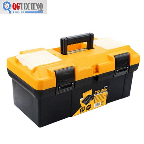 Thùng đồ nghề nhựa 420x230x190mm Tolsen 80201