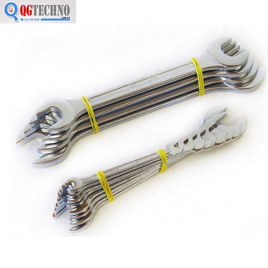 Bộ cờ lê 2 đầu mở 12 chi tiết Kstools 517.0125