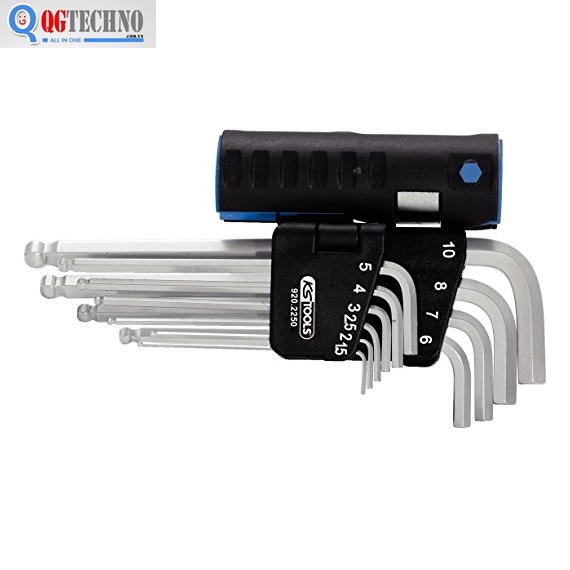 Bộ lục giác bi 10 cây hệ mét KS Tools 920.2200