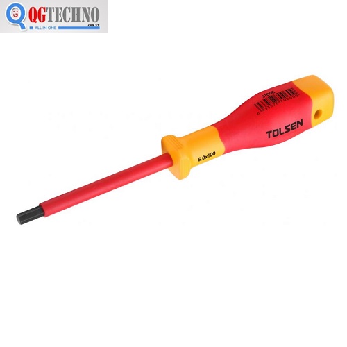 Tua vít đầu lục giác H2.5x75mm cách điện 1000V Tolsen V31025