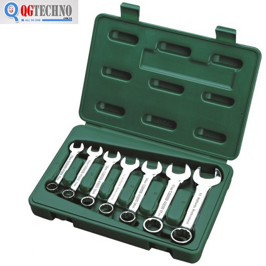 10-19mm Bộ tròng ngắn và to 7 chi tiết Sata 09-033