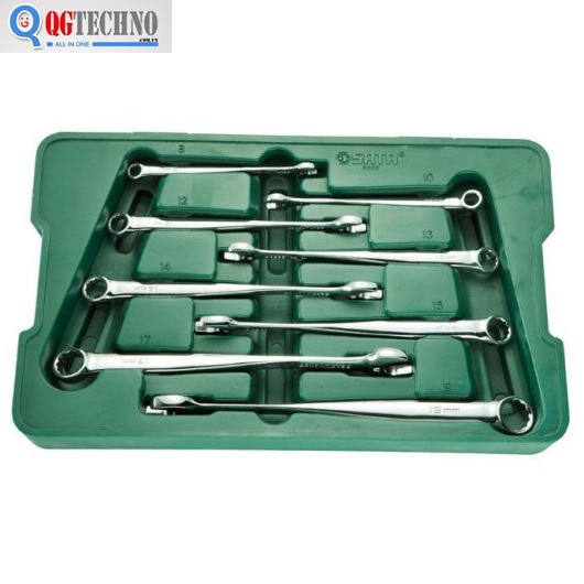8-19mm Bộ cờ lê vòng miệng Sata 08-005