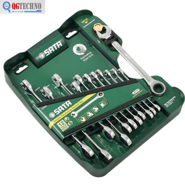 8-19mm Bộ vòng miệng tự động 12 chi tiết Sata 09-080