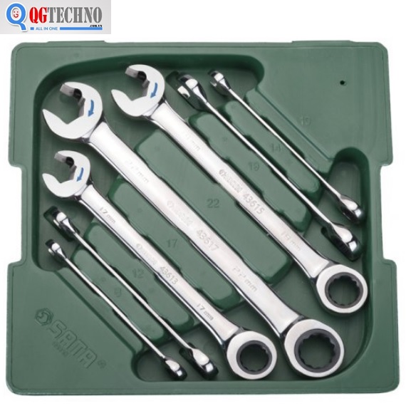 8-22mm Bộ vòng miệng tự động 7 chi tiết Sata 09-050