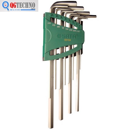 Bộ lục giác hệ inch 12 chi tiết Sata 09-104