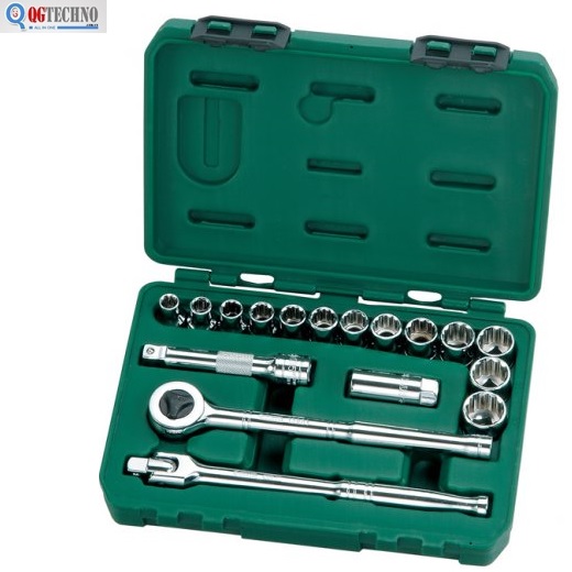 1/2" Bộ tuýp 17 chi tiết Sata 09-086
