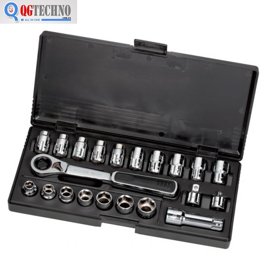 3/8" Bộ tuýp 21 chi tiết Sata 09-134