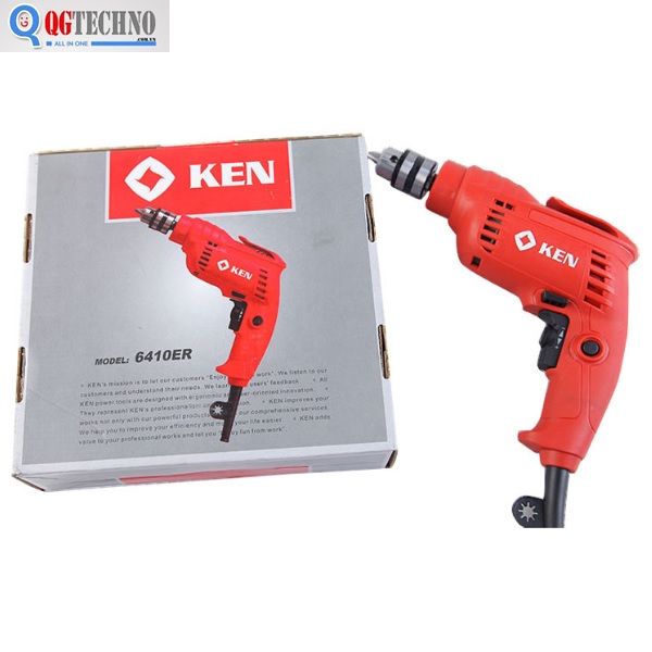 10mm Máy khoan điện cầm tay 350W Ken 6410ER
