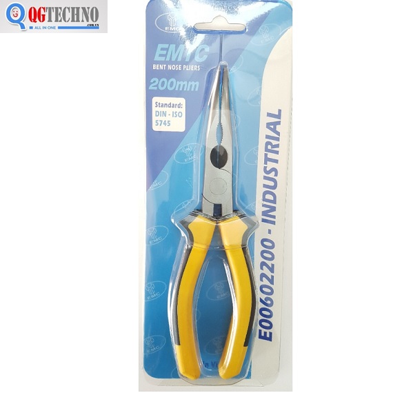 8" Kìm nhọn mũi cong phủ Vecny EMTC E00602200