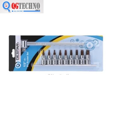 1/2" Bộ tuýp mũi bông 10 chi tiết Gestar 287-402