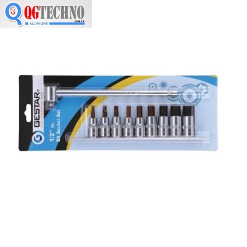 1/2" Bộ tuýp mũi lục giác 10 chi tiết Gestar 287-401