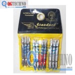 Mũi siết vít 2 đầu bake trắng STANDARD PH2x250mm
