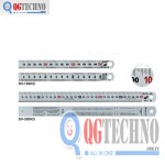 Thước lá inox mạ nhũ bạc vạch kaidan 1m SV-1000KD Niigata